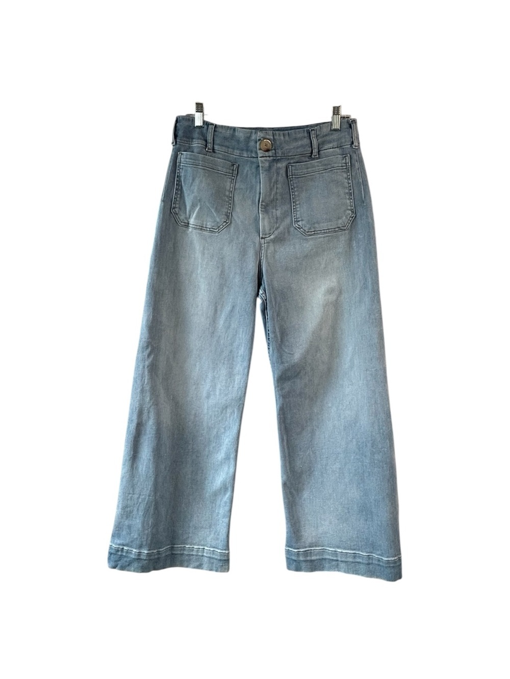 Anthropologie NWOT Maeve Collette Crop jeans - Picture 9 of 11